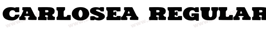 CARLOSEA Regular字体转换